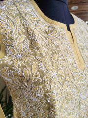 Cotton Short Kurti Front Jaal